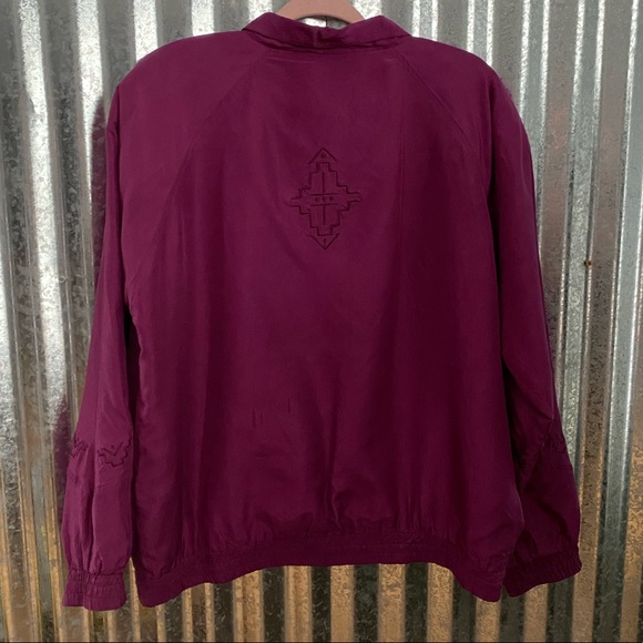 Vintage 90’s Silk Windbreaker - Picture 3 of 8